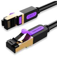 Vention Vention Cat.7 SSTP Patch Cable, 1.5m, fekete