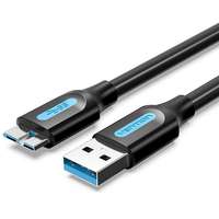 Vention Vention USB 3.0 (M) to Micro USB-B (M) Cable 0.25m Black PVC Type