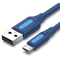 Vention Vention USB 2.0 to Micro USB 2A Cable 1,5 m Deep Blue