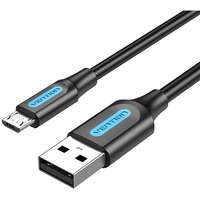 Vention Vention USB 2.0 to microUSB Charge & Data Cable 0.25m Black