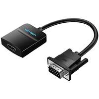 Vention Vention VGA to HDMI Converter with Female Micro USB and Audio Port 0.15m Black