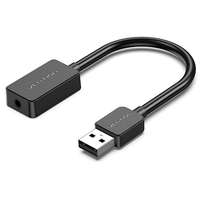 Vention Vention 1-port USB External Sound Card 0.15M Black(OMTP-CTIA)
