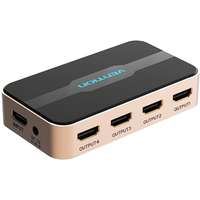 Vention Vention 1 In 4 Out HDMI Splitter 4K@30Hz Gold Aluminum Alloy Type