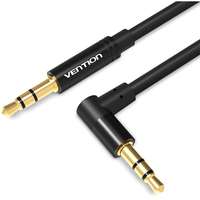 Vention Vention 3.5mm to 3.5mm Jack 90° Aux Cable 0.5m Black Metal Type