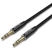 Vention Vention Cotton Braided 3,5 mm Male to Male Audio Cable 2 m Black Aluminum Alloy Type