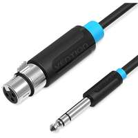 Vention Vention 6.3mm Male to XLR Female Audio Cable 10m Black