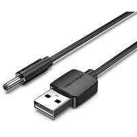 Vention Vention USB to DC 3,5mm Charging Cable Black 1,5m