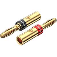 Vention Vention Speaker Banana Plugs Gold Plated 1 Pair