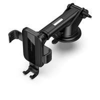 Vention Vention Auto-Clamping Car Phone Mount With Suction Cup Black Square Type