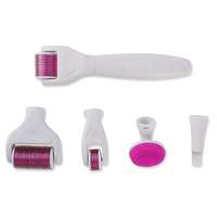 Verk Verk 24590 Derma roller 6in1, 0,5 / 1,0 / 1,5 mm, fehér/lila