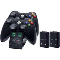 Venom VENOM VS2891 Xbox 360 Black Twin Docking Station + 2 akkumulátor