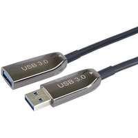 PremiumCord PremiumCord USB-A/Male 3.0 to USB-A/Female - 10m, optikai, hosszabbító, AOC