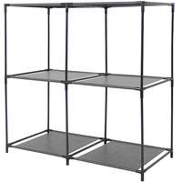 DOCHTMANN DOCHTMANN Kallax tároló állvány dobozok számára, 68,5×34,5×70 cm, 4 polcos