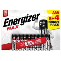 Energizer Energizer MAX AAA 6 + 4 ingyen