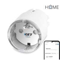 iGET iGET HOME Power 1 Fogyasztásmérő okos WiFi konnektor, 230 V, 3680 W, tervezés, minimális méret