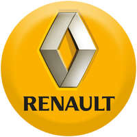 Panacea Panacea Felni közép matrica - Renault, műgyanta, 4 db