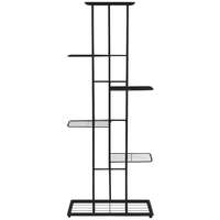 Ruhhy RUHHY 26040 Virágállvány, 106×41×22 cm, fekete