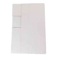 INPAP PLUS s.r.o. Karton könyvszállító doboz ragasztószalaggal, fehér, 340 x 233 mm, A4