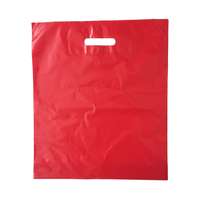 INPAP PLUS s.r.o. Műanyag zacskó, 45+5x38 cm, piros