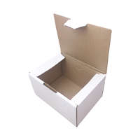 INPAP PLUS s.r.o. Csomagküldő doboz, 3 rétegű, 175 x 130 x 100 mm, fehér