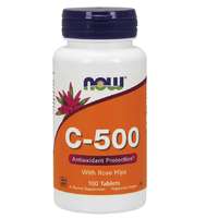 NOW® Foods NOW C-500 vitamin nyíllal, 100 tabletta