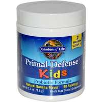 Garden of life Primal Defense Kids, banán (probiotikumok gyerekeknek, banán), 81 g