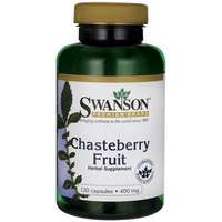 Swanson Swanson Chasteberry Fruit, Barátcserje, 400 mg, 120 kapszula