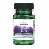 Swanson Swanson Chelated Zinc (cink-glicinát), 30 mg, 90 kapszula