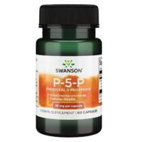 Swanson Swanson B6-vitamin P-5-P, 20 mg, (B6-vitamin), 60 kapszula