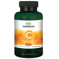 Swanson Swanson C-vitamin + csipkebogyó kivonat, 1000 mg, 90 kapszula