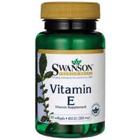 Swanson Swanson E-vitamin 400 NE, 60 softgel kapszula