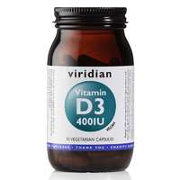 Viridian Viridian D3-vitamin 400IU 90 kapszula