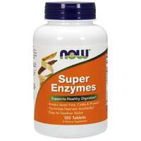 NOW® Foods NOW Super Enzymes, Szuper Enzym emésztőenzim komplex, 180 tabletta