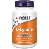 NOW® Foods NOW L-lizin (L-lizin), 500 mg, 100 kapszula