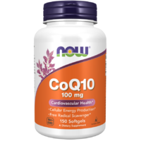 NOW® Foods NOW CoQ10 (koenzim Q10) 100 mg, 150 kapszula