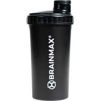 BrainMax BrainMax műanyag shaker, fekete, 700 ml