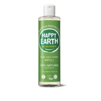 Happy Earth Happy Earth - Uborka és matcha dezodor, utántöltő, 300 ml