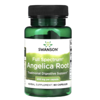 Swanson Swanson Full Spectrum Angelica Root, angyalgyökér, 400 mg, 60 kapszula Étrend-kiegészítő