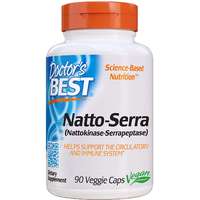 Doctor's Best Doctor's Best Natto-Serra, 90 gyógynövényes kapszula