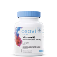 Osavi Osavi B5 vitamin, pantoténsav, 200 mg, 90 növényi kapszula Étrend-kiegészítő