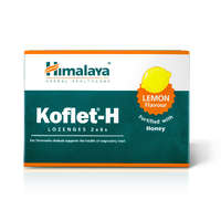 Himalaya Herbals Himalaya Koflet-H Lemon, pasztilla citrom ízzel, 12 db Étrend-kiegészítő
