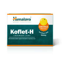 Himalaya Herbals Himalaya Koflet-H Orange, narancs ízű pasztilla, 12 db Étrend-kiegészítő