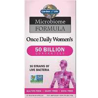 Garden of life Dr. Formulált probiotikumok naponta egyszer Nők, 50 milliárd CFU, 16 törzs, 30 gyógynövényes kapszula