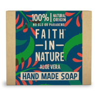 Faith in Nature Faith in Nature, növényi szilárd szappan valódi Aloe Verával, 100g