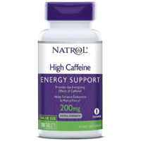 Natrol Natrol magas koffein tartalmú 200 mg (koffein), 100 tabletta