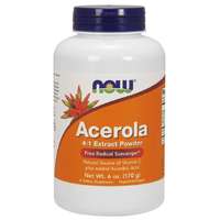 NOW® Foods NOW Acerola por, természetes C-vitamin, 170 g (6 oz)