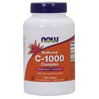 NOW® Foods NOW C-1000 Buffered Vitamin Komplex, 250mg bioflavonoiddal, PH semleges C vitaminnal, 180 tabletta