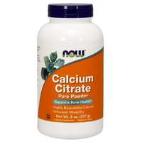 NOW® Foods NOW tiszta kalcium-citrát por, 227 g