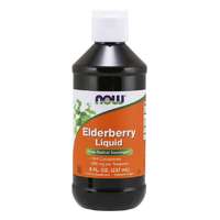 NOW® Foods NOW Elderberry Liquid, NOW bodza folyadék, 237 ml