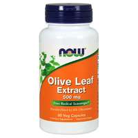 NOW® Foods NOW Olive Leaf, Olíva levél kivonat, 500 mg x 60 gyógynövény kapszula